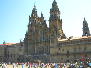 The cathedral at santiago
